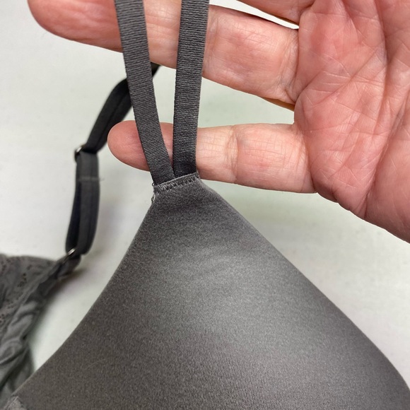Aerie GRY Lightly Lined Wireless, 36B *P059 - Picture 4 of 7
